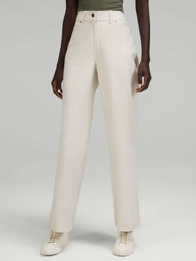 Lululemon City Sleek 5 Pocket Wide-Leg High-Rise Pants *Light Utilitech